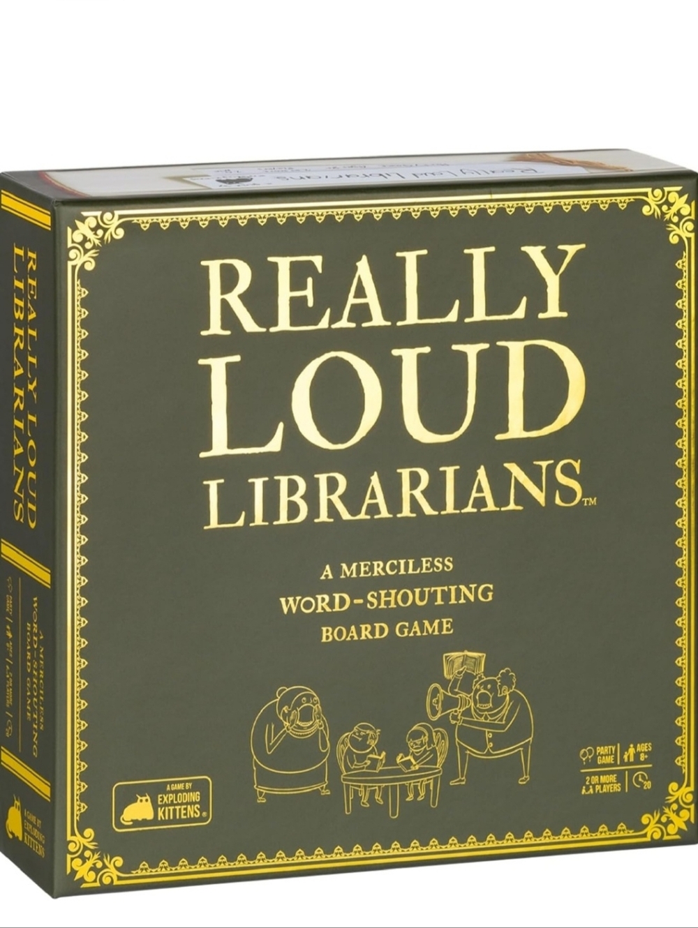 Really Loud Librarians Game- New In Box